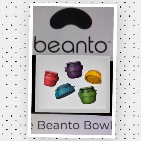 BEANTO Bowls Take to Work. School or Gym. Bowls ONLY. Compare with Amazon. & Red - Picture 1 of 8